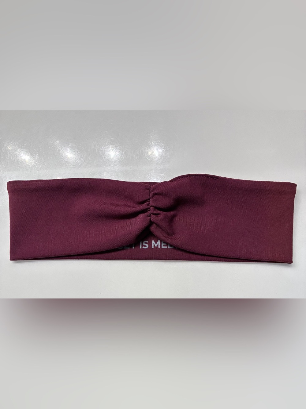 š FIGS Burgundy Scrub Headband ā Mindset Is Medicine š